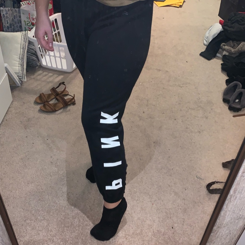 Black sweat pants